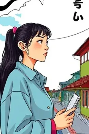 《雪落之前的告白》封面，图书馆还书箱上的一封白色信件
